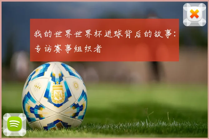 我的世界世界杯进球背后的故事：专访赛事组织者