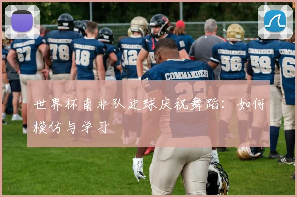 世界杯南非队进球庆祝舞蹈:如何模仿与学习